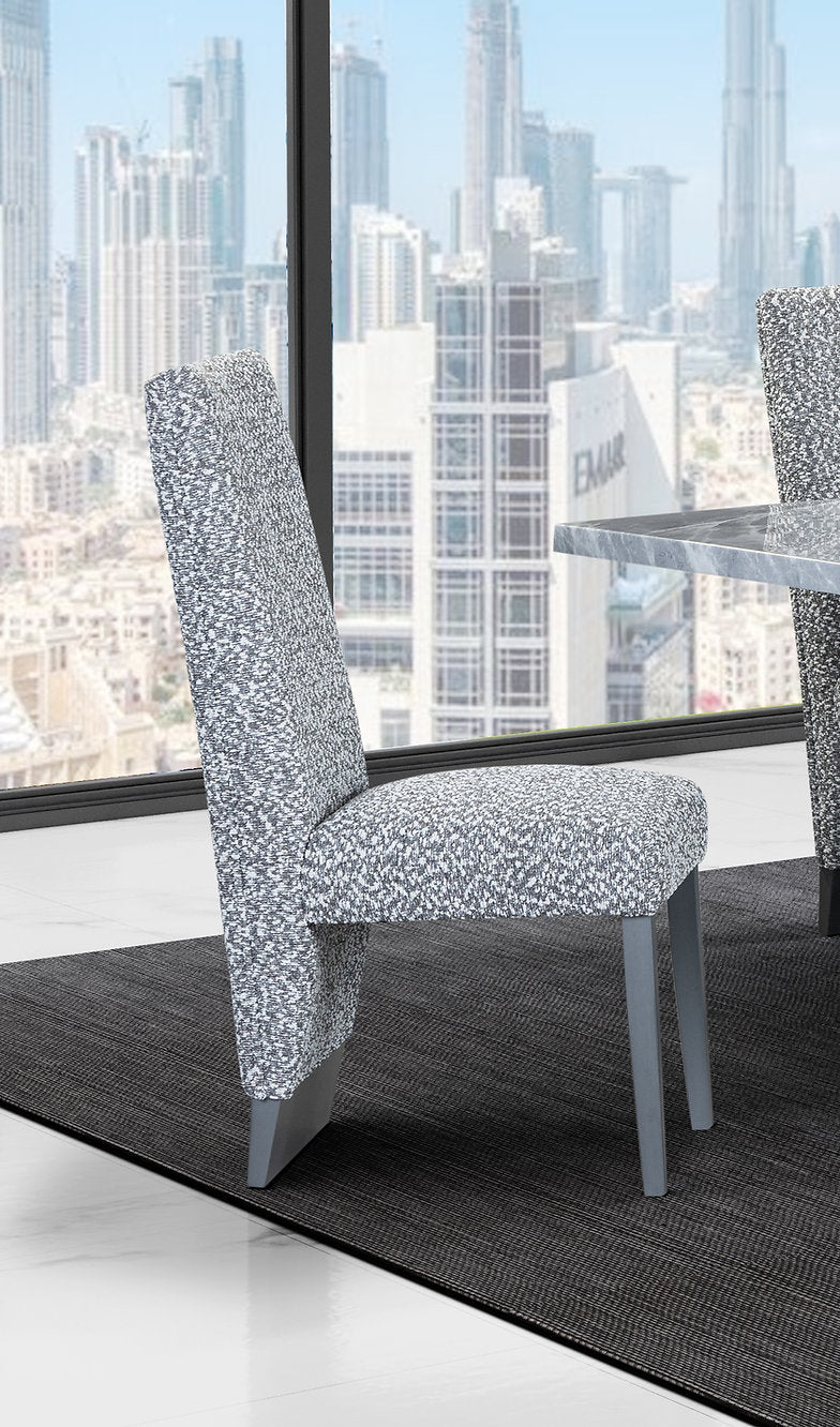 GRAY MARBLE DINING SET